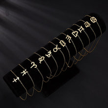 New Constellation Zodiac Necklaces Jewelry for Women Antique Style Designed 12 Horoscope Taurus Aries Leo Necklaces Gifts