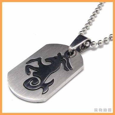 Stainless Steel Capricorn Necklaces